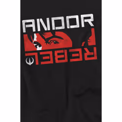 Star Wars Mens Andor Rebel Spy T-Shirt - M, Black