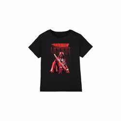 Star Wars Childrens/Kids Darth Vader Painted T-Shirt - 7-8 Years, Black
