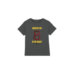 Star Wars Childrens/Kids Greatest Kid Darth Maul T-Shirt - 12-13 Years, Charcoal