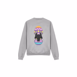 Star Wars Unisex Adult Bad Egg Darth Vader Sweatshirt - S, Sport Heather