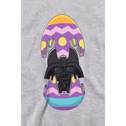 Star Wars Unisex Adult Bad Egg Darth Vader Sweatshirt - M, Sport Heather