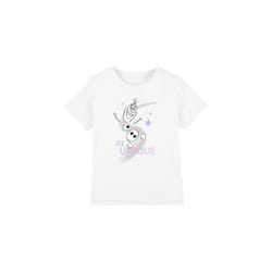 Frozen Childrens/Kids Be Unique Olaf Rainbow T-Shirt - 3-4 Years, White