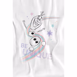 Frozen Childrens/Kids Be Unique Olaf Rainbow T-Shirt - 3-4 Years, White