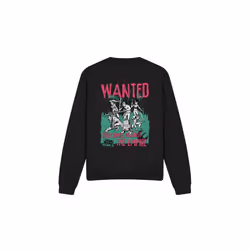 Star Wars Unisex Adult Wanted Rebels Sweatshirt - L, Black