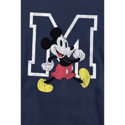 Disney Unisex Adult Mickey Mouse Classic Walk Sweatshirt - XL, Navy