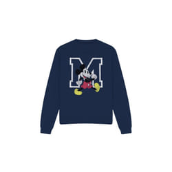 Disney Unisex Adult Mickey Mouse Classic Walk Sweatshirt - M, Navy