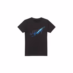 Star Wars Mens Jedi Obi Wan Kenobi Slash T-Shirt - XL, Black