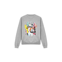 Star Wars Unisex Adult BB-8 Abstract Sweatshirt - XL, Sport Heather