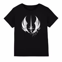 Star Wars Childrens/Kids Jedi Obi Wan Kenobi Shattered T-Shirt - 5-6 Years, Black