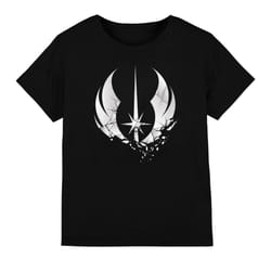 Star Wars Childrens/Kids Jedi Obi Wan Kenobi Shattered T-Shirt - 12-13 Years, Black