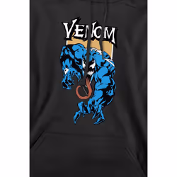 Marvel Mens Venom Breakout Hoodie - S, Black