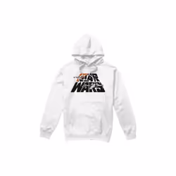 Star Wars Mens X-Wing Burst Hoodie - XXL, White