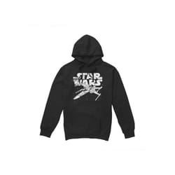 Star Wars Mens Logo Hoodie - XL, Black