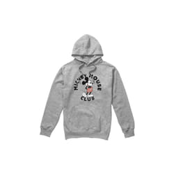 Disney Mens Mickey Mouse Club Hoodie - XL, Sport Heather