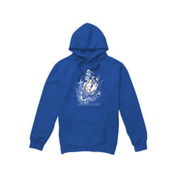 Star Wars Mens Blast Off R2-D2 Hoodie - L, Royal Blue