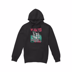 Star Wars Mens Wanted Rebels Hoodie - L, Black