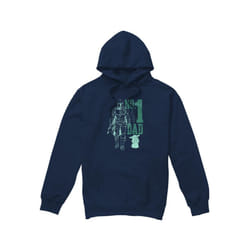 Star Wars: The Mandalorian Mens No. 1 Dad Mando Hoodie - XL, Navy