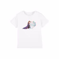 Frozen Childrens/Kids Like Warm Hugs Anna Olaf T-Shirt - 9-10 Years, White