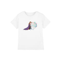 Frozen Childrens/Kids Like Warm Hugs Anna Olaf T-Shirt - 9-10 Years, White
