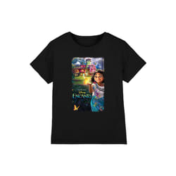 Encanto Childrens/Kids Movie Poster T-Shirt - 12-13 Years, Black