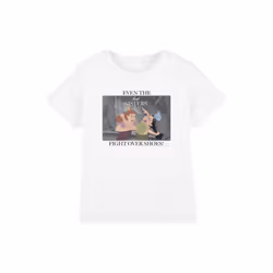 Cinderella Childrens/Kids Even The Best Sisters Anastasia Drizella T-Shirt - 9-10 Years, White