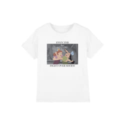 Cinderella Childrens/Kids Even The Best Sisters Anastasia Drizella T-Shirt - 9-10 Years, White