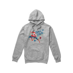 Spider-Man Mens Deck The Walls Hoodie - XL, Sport Heather