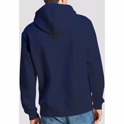 Captain Marvel Mens Be Merry Be Bright Hoodie - L, Navy