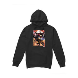 Marvel Mens X-Men Team Attack Hoodie - S, Black