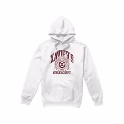 Marvel Mens X-Men Athletic Dept Professor X Hoodie - XL, White