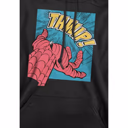 Spider-Man Mens Thwip Hoodie - XL, Black