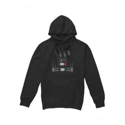 Star Wars Mens Darth Vader Costume Hoodie - M, Black