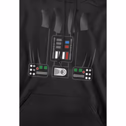 Star Wars Mens Darth Vader Costume Hoodie - M, Black