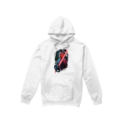 Star Wars Mens Obi Wan Kenobi Reva Painted Hoodie - S, White