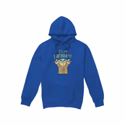 Star Wars Mens It's My Birthday Hoodie - XXL, Royal Blue