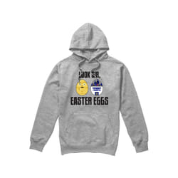 Star Wars Mens Look Sir, Easter Eggs Hoodie - S, Sport Heather