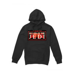 Star Wars Mens Jedi Warp Hoodie - XL, Black