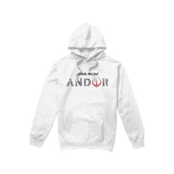 Star Wars Mens Andor Logo Hoodie - XL, White