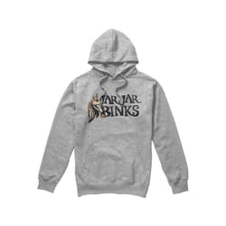 Star Wars Mens Jar Jar Binks Hoodie - S, Sport Heather
