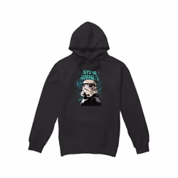Star Wars Mens Street Glare Stormtrooper Hoodie - XL, Black