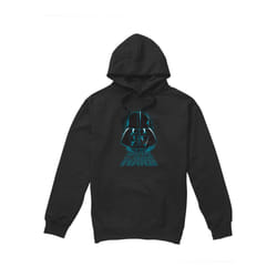 Star Wars Mens Darth Vader Distressed Hoodie - S, Black