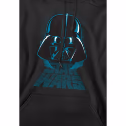 Star Wars Mens Darth Vader Distressed Hoodie - S, Black