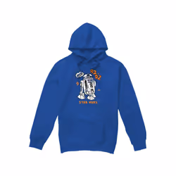 Star Wars Mens R2-D2 Hoodie - S, Royal Blue