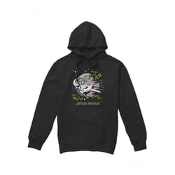 Star Wars Mens Pew Pew X-Wing Hoodie - M, Black