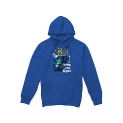 Star Wars Mens Swipe Grogu Hoodie - XXL, Royal Blue