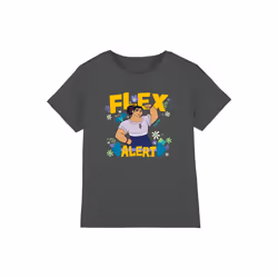 Encanto Childrens/Kids Flex Alert Luisa T-Shirt - 7-8 Years, Charcoal