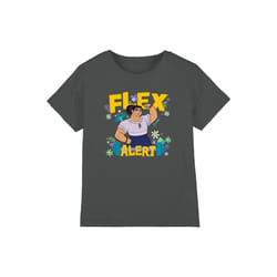 Encanto Childrens/Kids Flex Alert Luisa T-Shirt - 7-8 Years, Charcoal