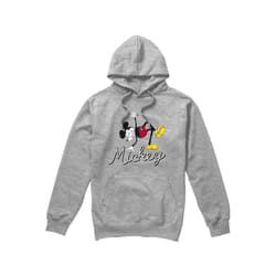 Disney Mens Funky Dance Mickey Mouse Mickey Mouse Hoodie - S, Sport Heather