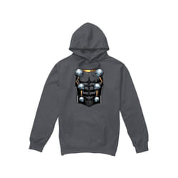 Thor Mens Costume Hoodie - M, Charcoal