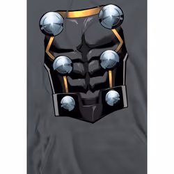 Thor Mens Costume Hoodie - M, Charcoal